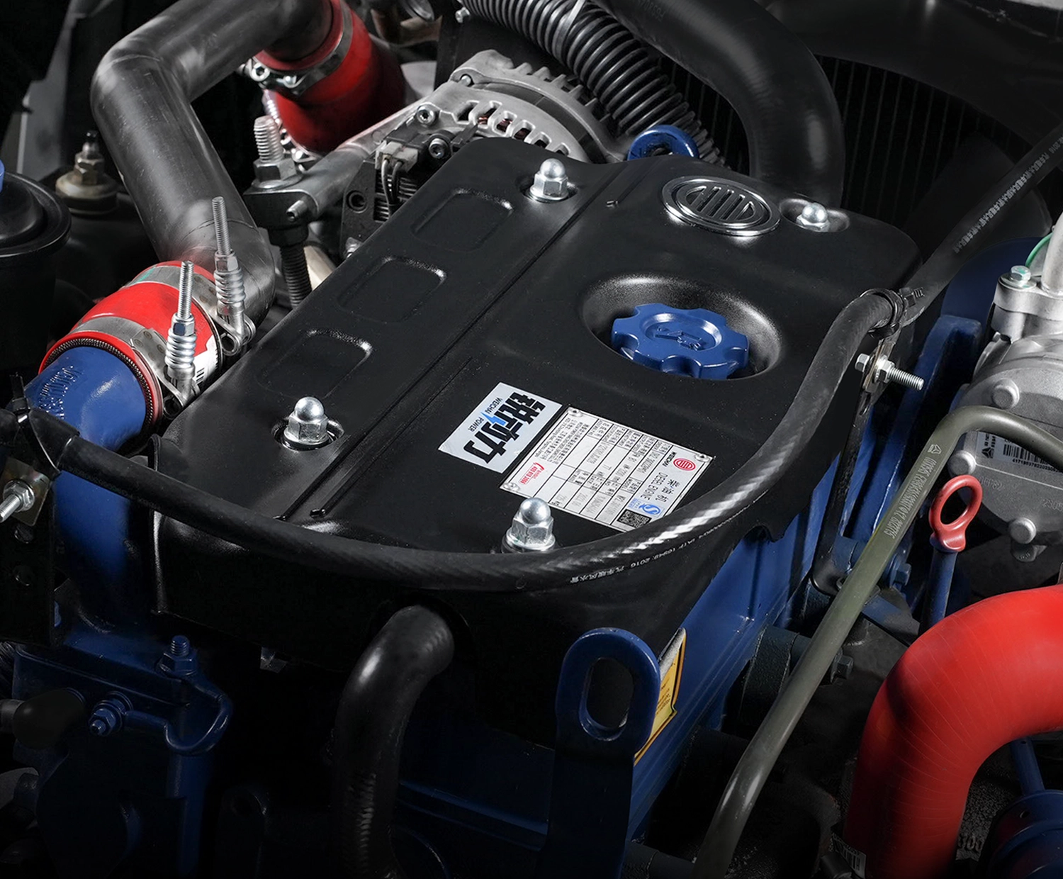 Motor del camión