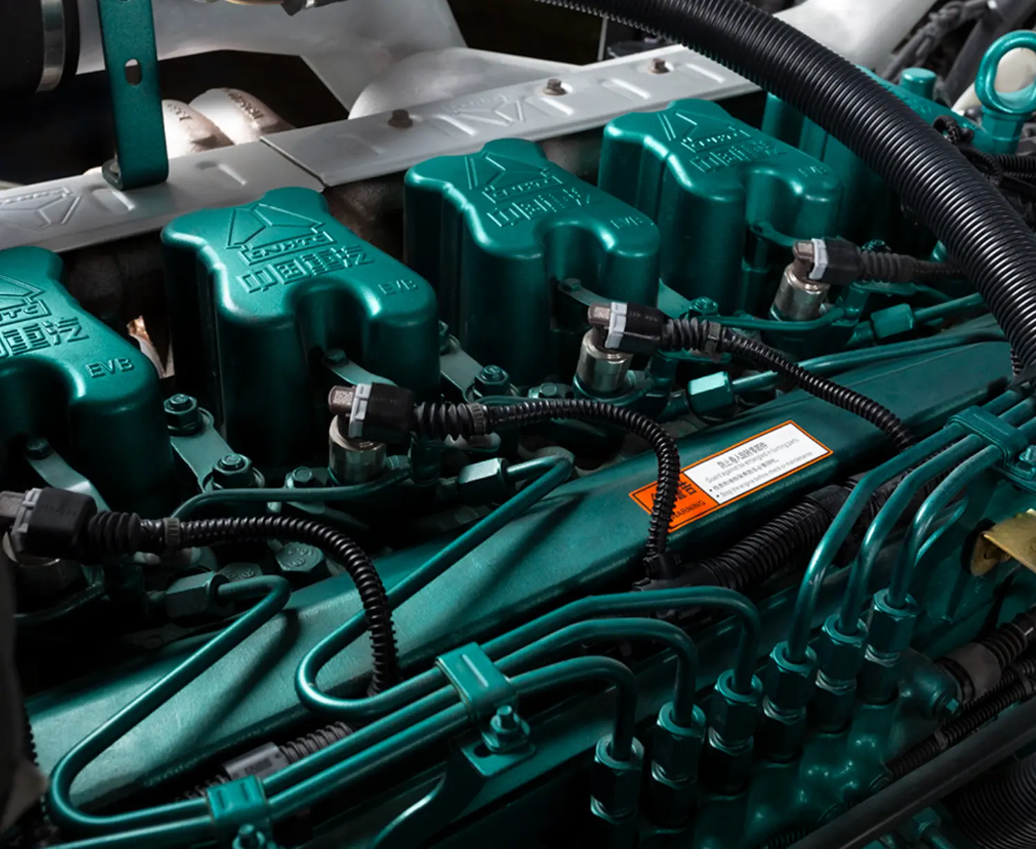 Motor del camión